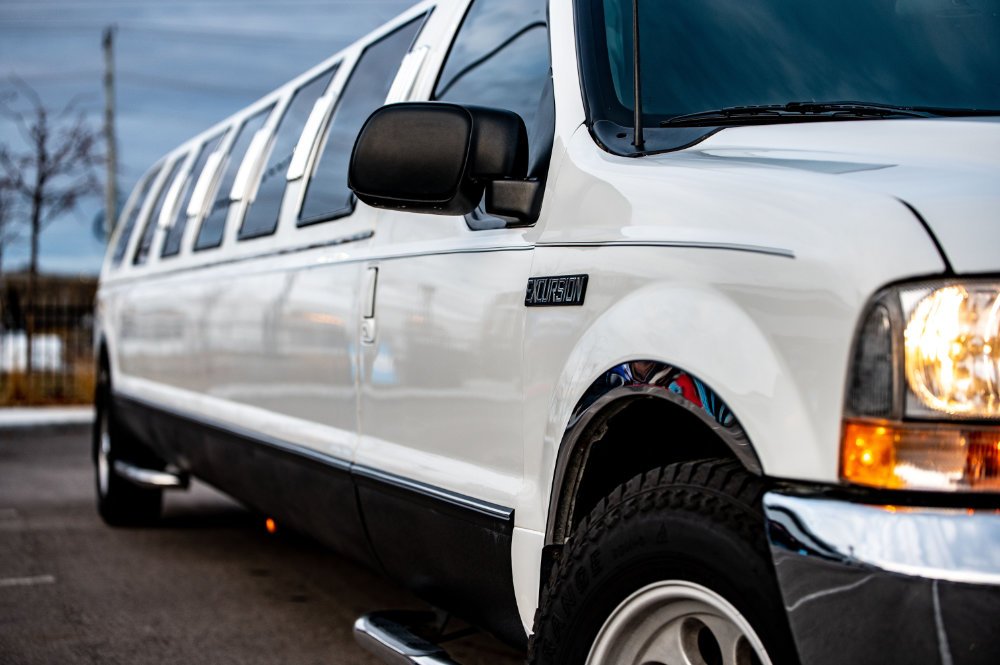 Classic stretch limousine